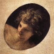 Gian Lorenzo Bernini Head of a Young Man Spain oil painting artist